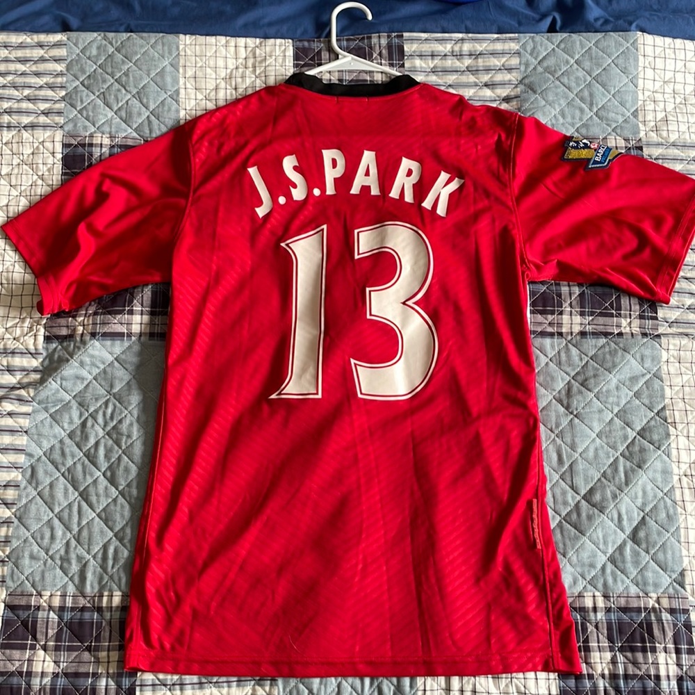 Park Ji-sung 13 Manchester United Jersey